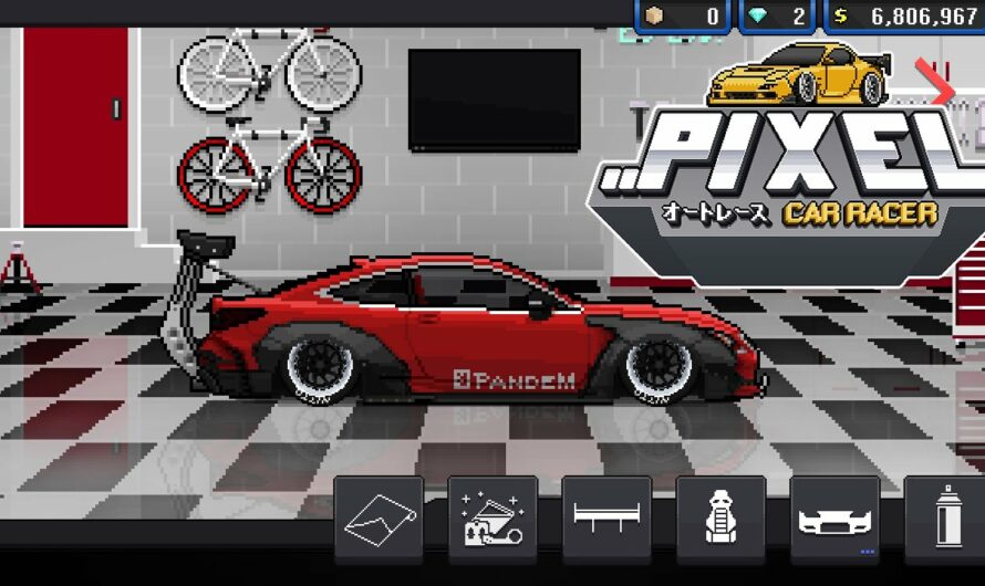 Pixel Car Racer