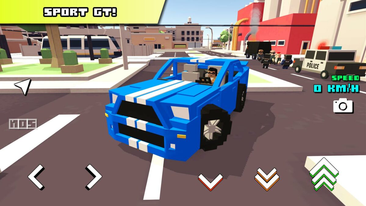 blocky car racer

