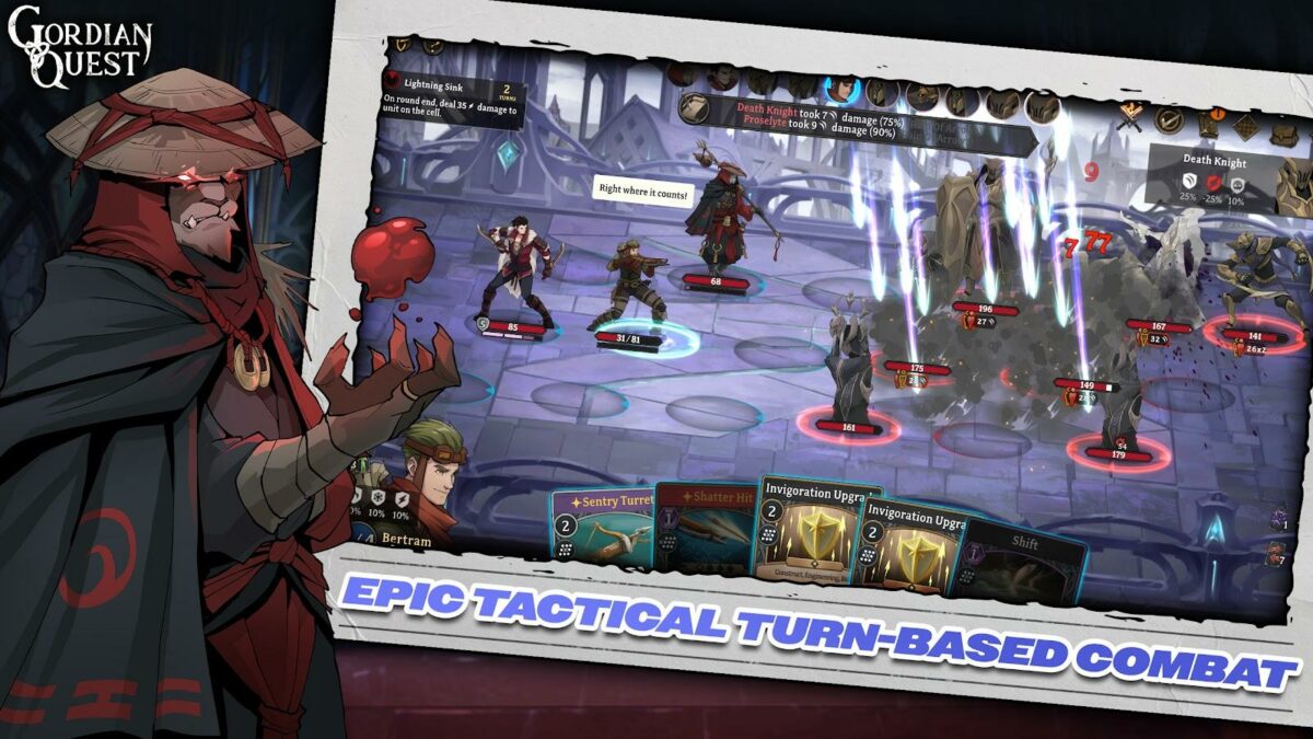 Gordian Quest на Андроид Gordian Quest на Андроид